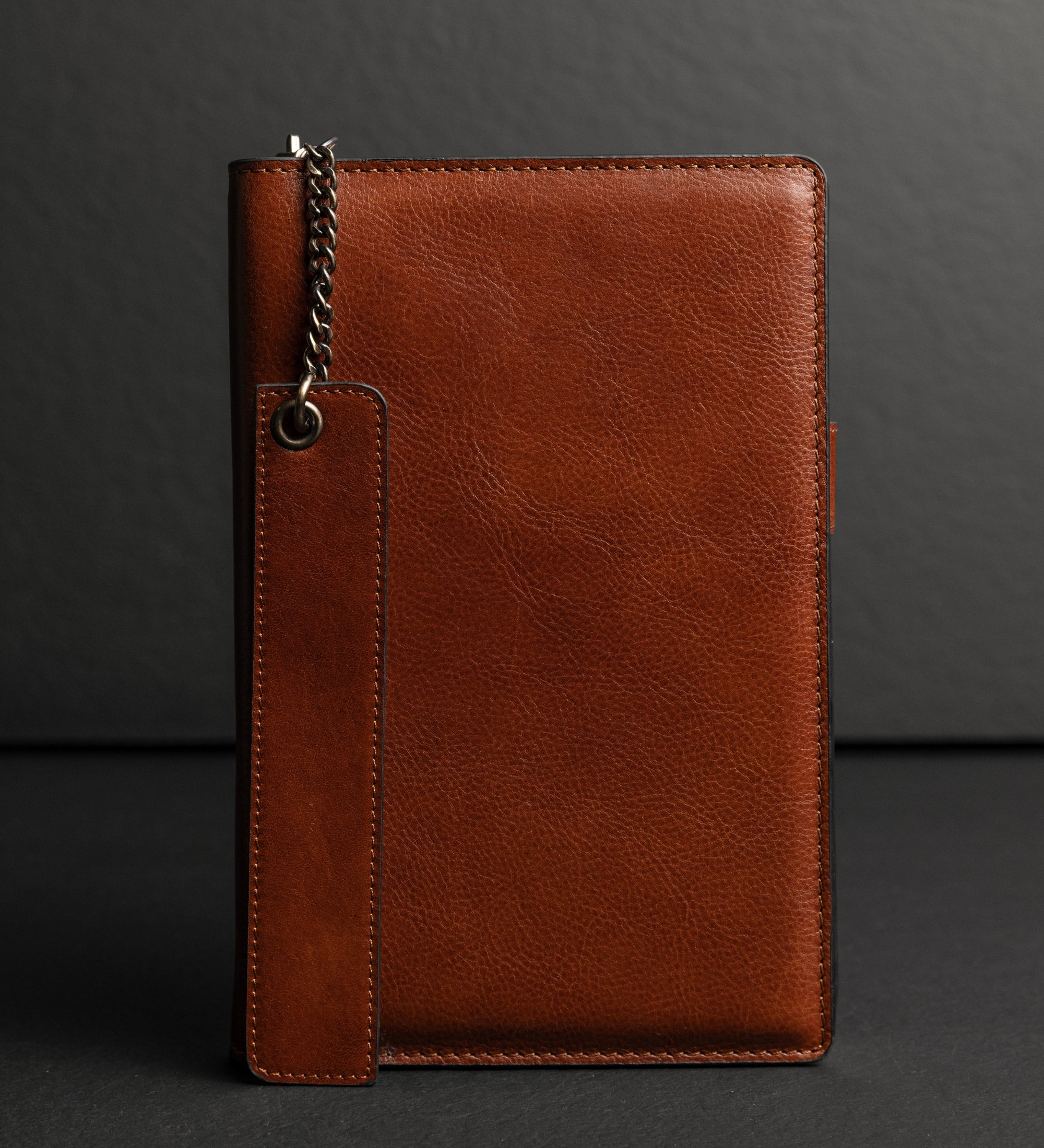 Leren notitieboek met navulbaar A5 notitieblok voor dames - The Diary of a Nobody