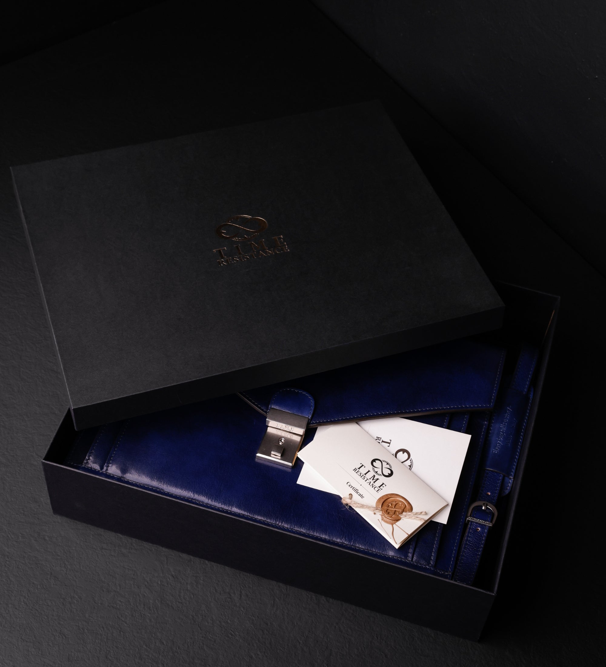 Klassiek design leren aktetas - The Magus