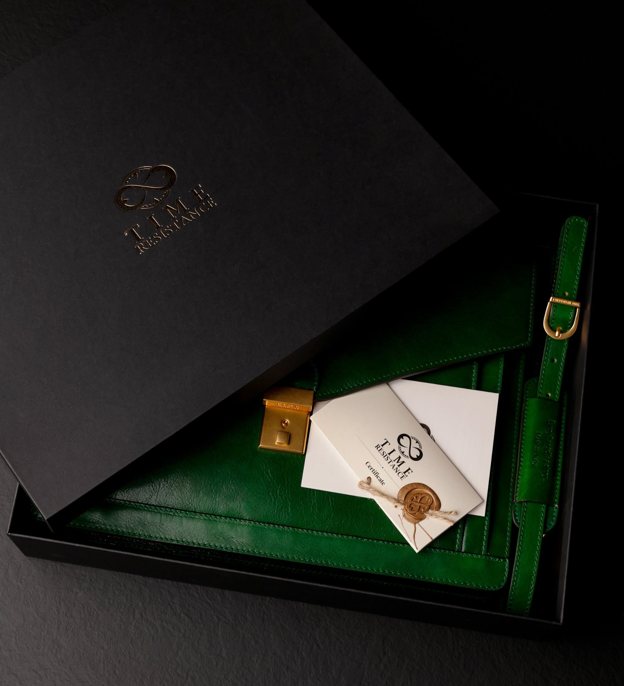 Klassiek design leren aktetas - The Magus
