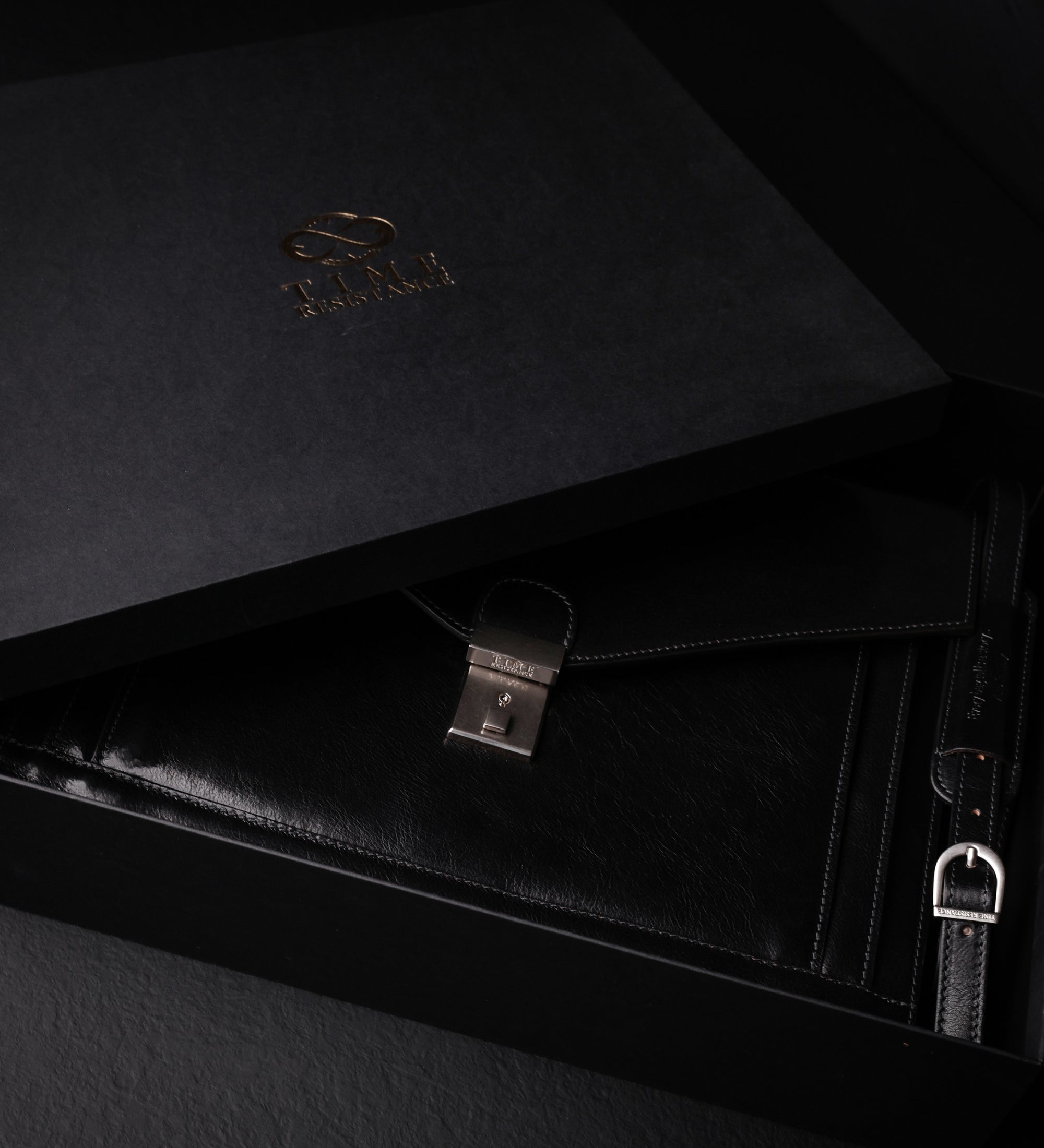 Klassiek design leren aktetas - The Magus