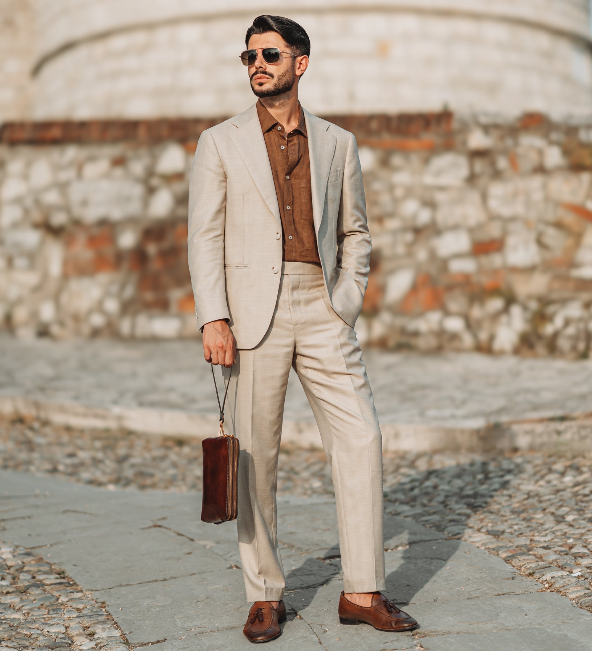 Leren clutch - Ulysses